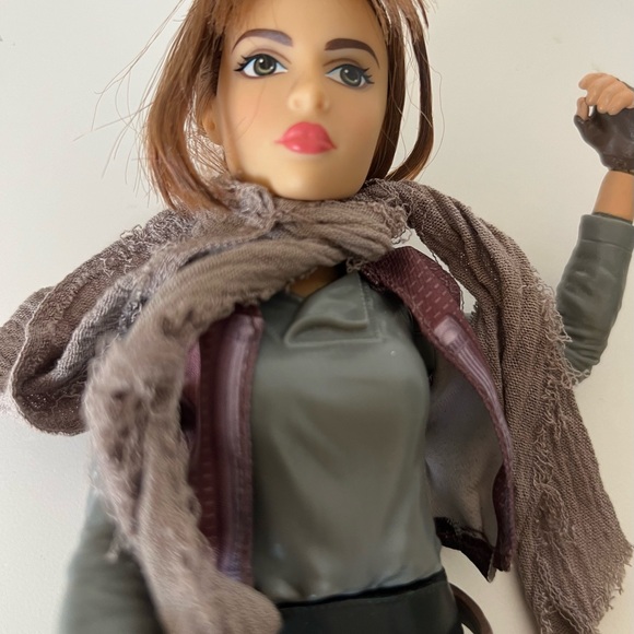 Jyn Erso 2016 Sergeant Jedha Hasbro Disney Star Wars Black Series Toys Dolls - Picture 11 of 11